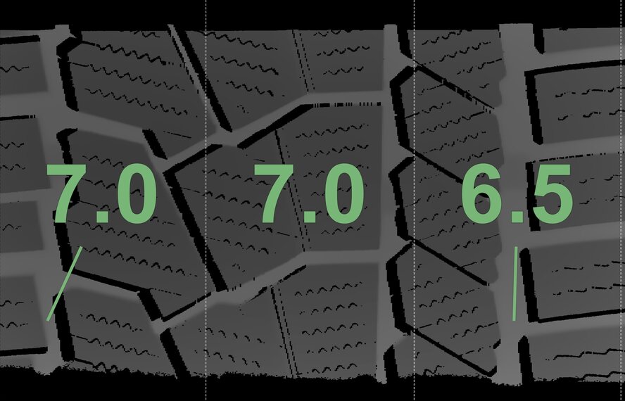 BMW BMW 6 GT G32 7 series G11 G12 647M 19 inch rims Continental run-flat winter tires Original