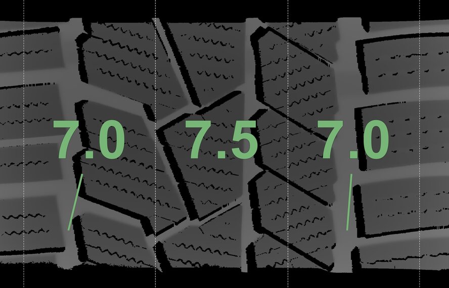 BMW BMW 6 GT G32 7 series G11 G12 647M 19 inch rims Continental run-flat winter tires Original