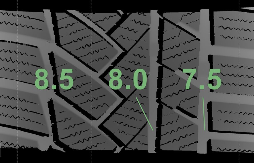 Audi Audi Q5 SQ5 80A 20 inch wheels Continental Winter tires Original