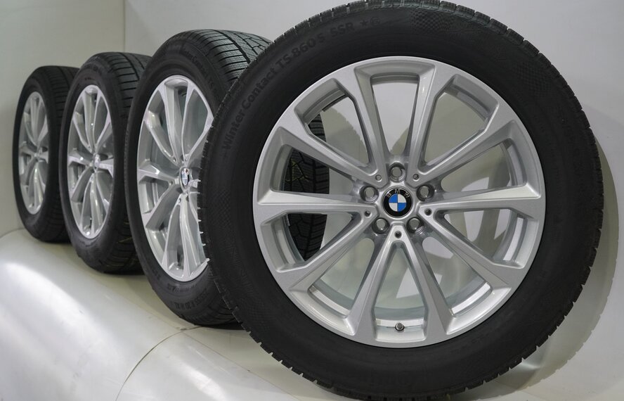 BMW BMW X7 G07 750 20 inch wheels Continental Runflat winter tires Original