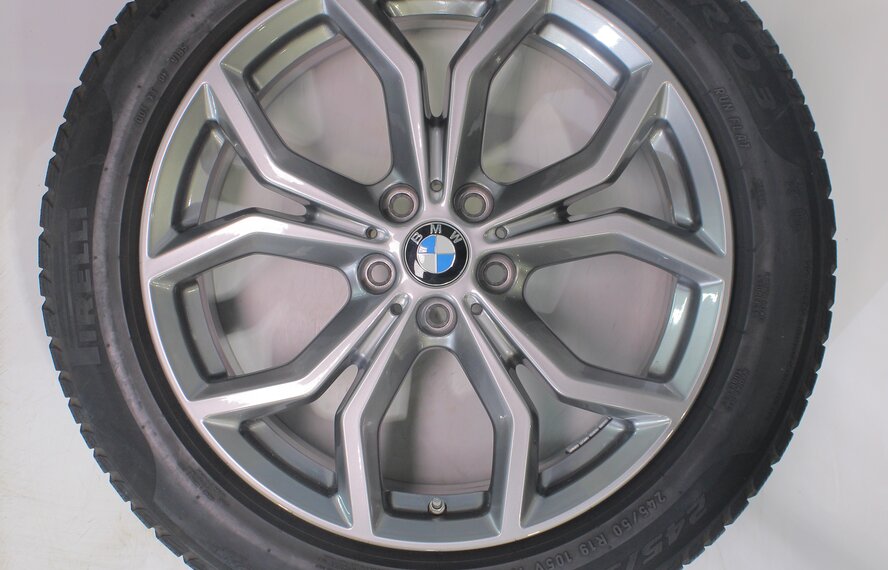 BMW BMW X3 X4 G01 G02 694 19 inch wheels Pirelli Runflat Winter tires Original