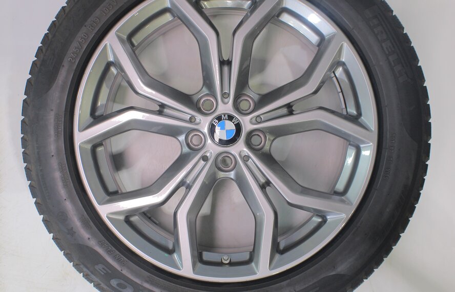 BMW BMW X3 X4 G01 G02 694 19 inch wheels Pirelli Runflat Winter tires Original