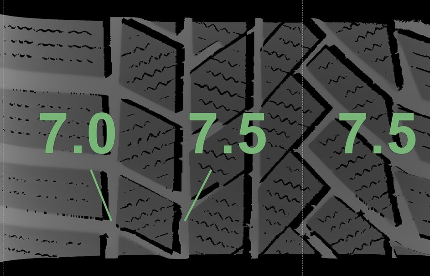 Audi Audi A6 A7 4K C8 20 inch wheels Continental Winter Tires Original