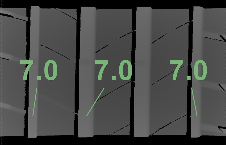 Audi Audi A6 A7 4K C8 20 inch wheels Bridgestone Summer tires Original