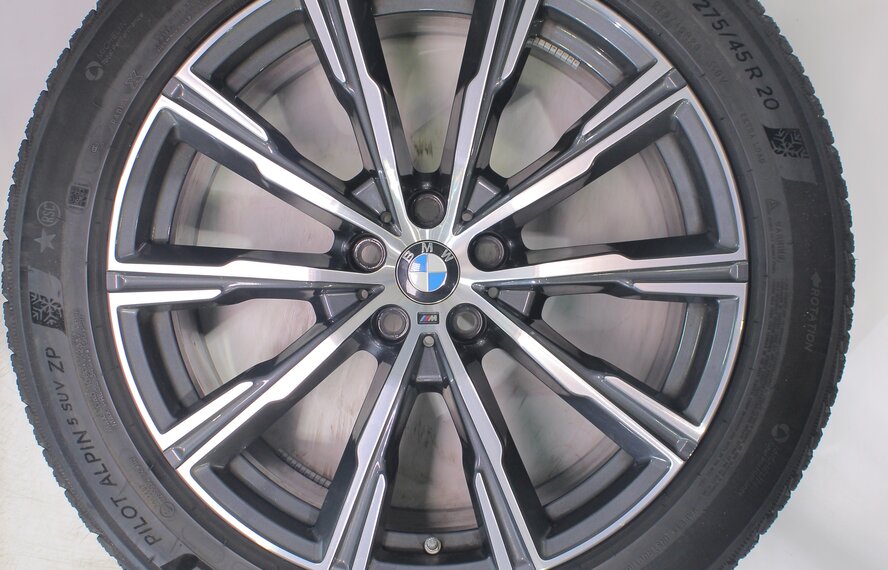 BMW BMW X5 G05 X6 G06 740M 20 inch wheels Michelin Runflat winter tires Original