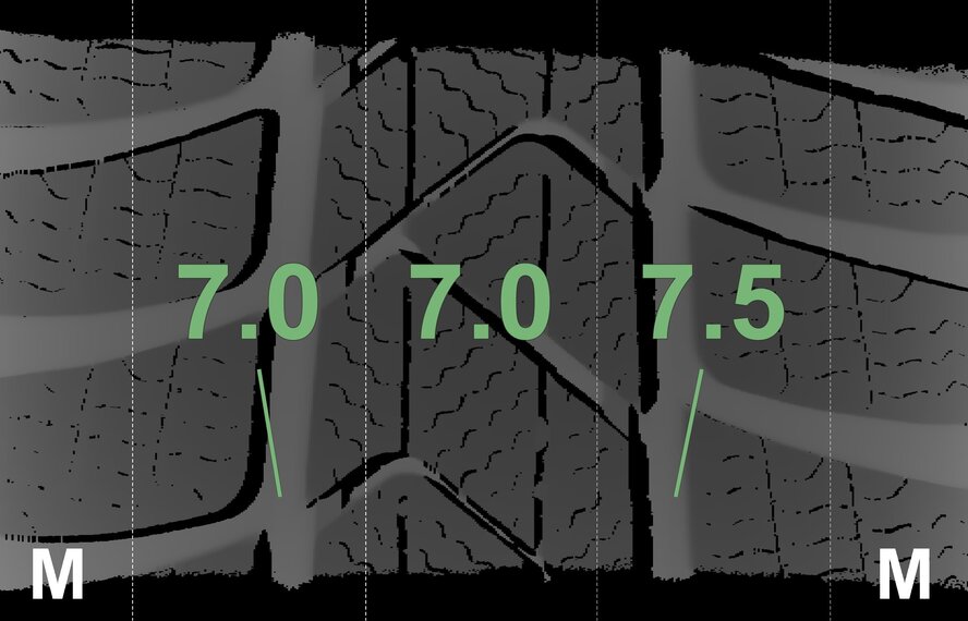 BMW BMW 2 series U06 Active Tourer 875 17 inch rims Pirelli Winter tires Original