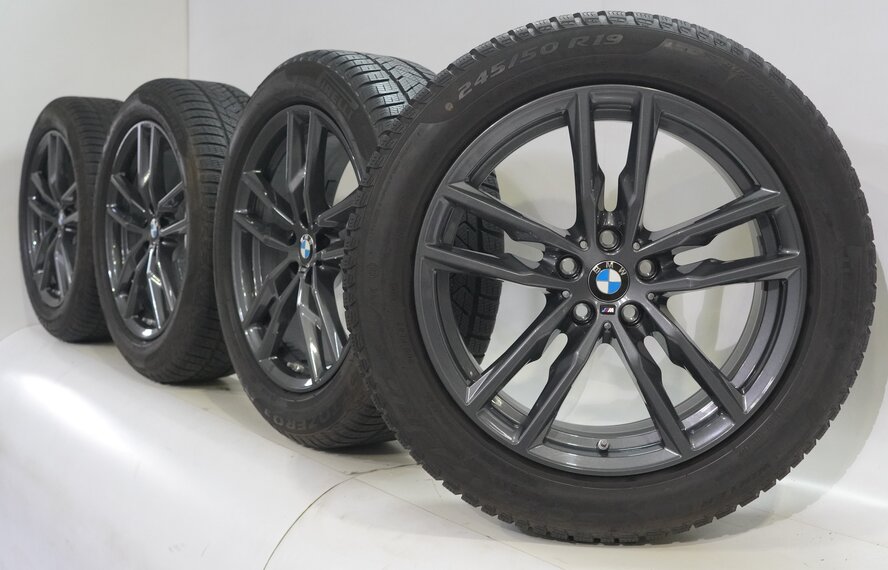 BMW BMW X3 X4 G01 G02 698M 19 inch wheels Pirelli Runflat Winter Tires Original