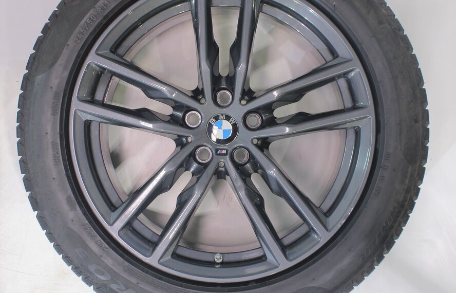 BMW BMW X3 X4 G01 G02 698M 19 inch wheels Pirelli Runflat Winter Tires Original