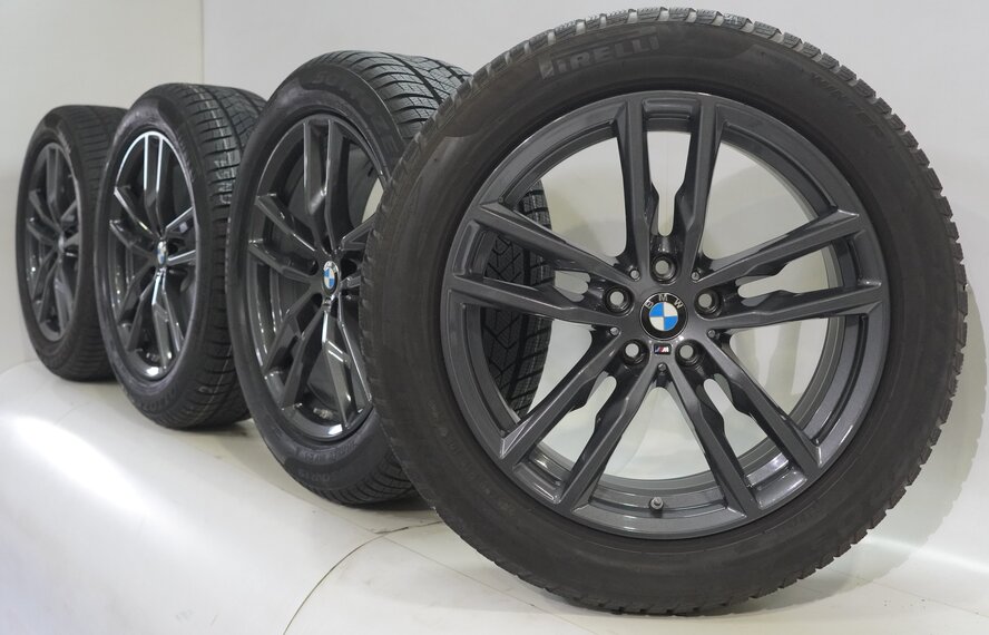 BMW BMW X3 X4 G01 G02 698M 19 inch rims Pirelli Runflat winter tires New Original