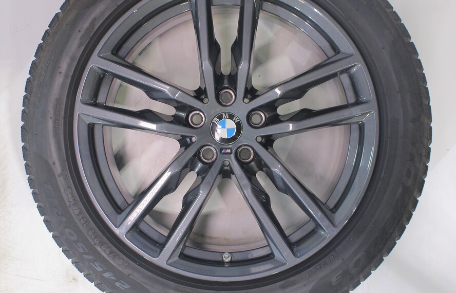 BMW BMW X3 X4 G01 G02 698M 19 inch wheels Pirelli Runflat winter tires New Original