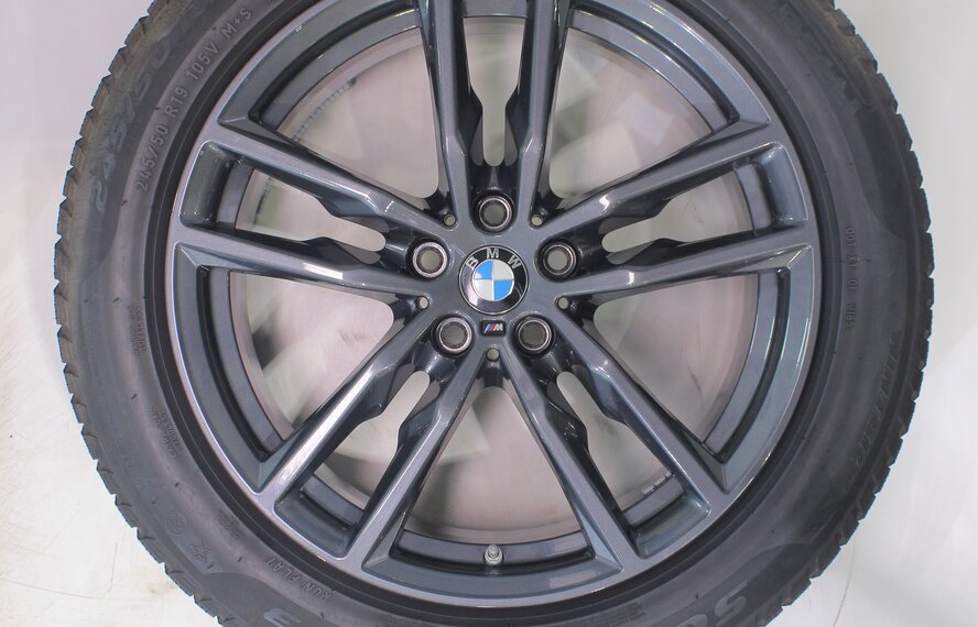 BMW BMW X3 X4 G01 G02 698M 19 inch wheels Pirelli Runflat winter tires Original