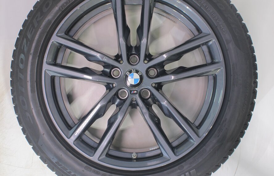 BMW BMW X3 X4 G01 G02 698M 19 inch wheels Pirelli Runflat winter tires Original