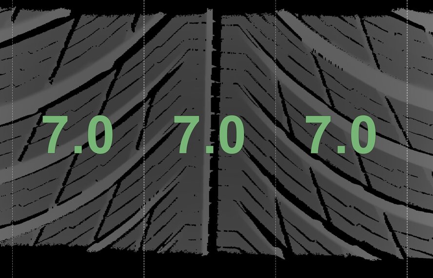 Audi Audi A6 A7 4K C8 19 inch wheels Michelin Winter Tires Original