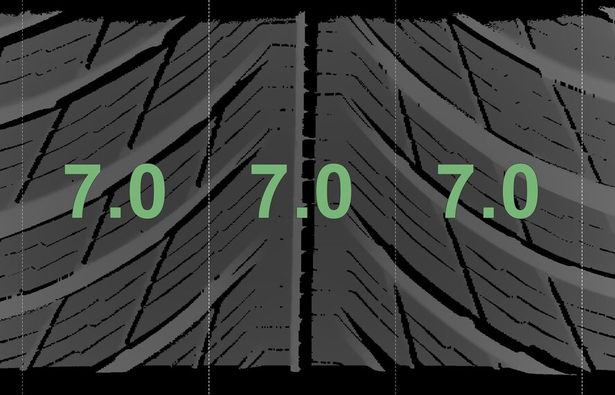 Audi Audi A6 A7 4K C8 19 inch wheels Michelin Winter Tires Original