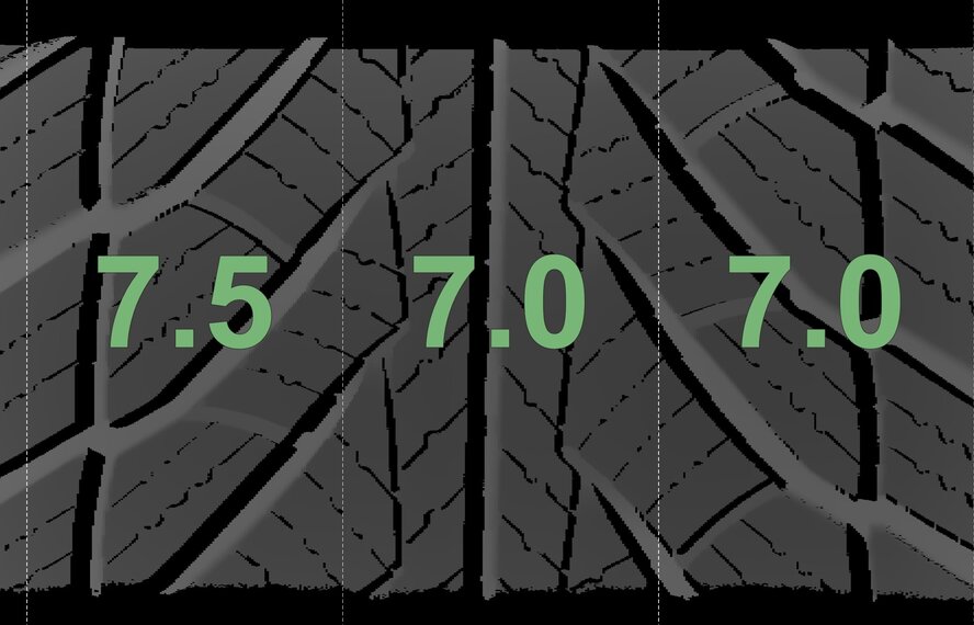 BMW BMW 5 series G30 G31 8 series G14 G15 G16 662M 18 inch wheels Goodyear Runflat Winter Tires Original
