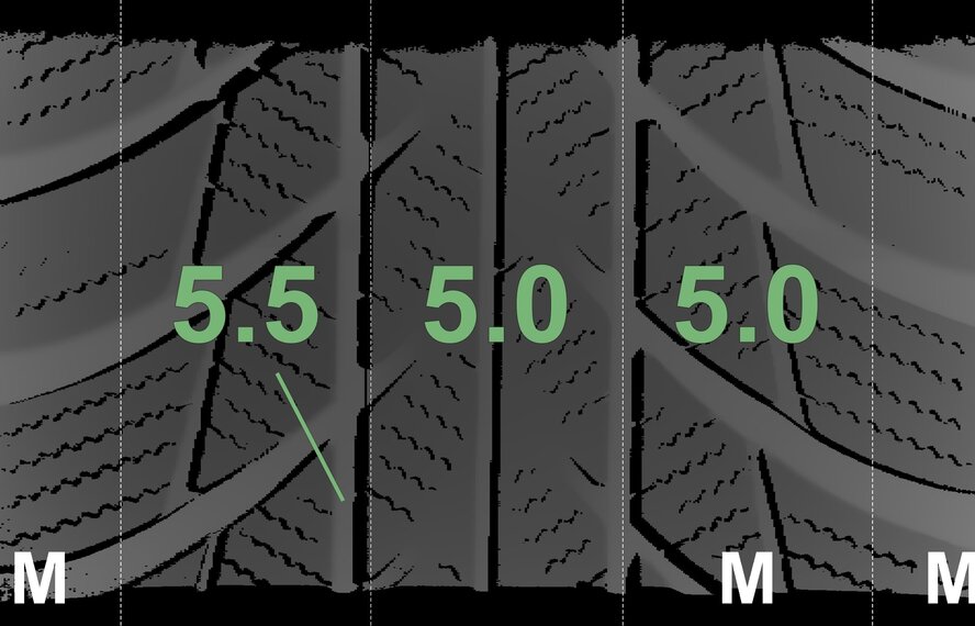 BMW BMW 3 4 series F30 F31 F32 F33 F36 390 16 inch rims Bridgestone Runflat Winter tires Original
