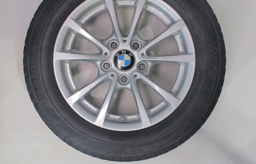 BMW BMW 3 4 series F30 F31 F32 F33 F36 390 16 inch rims Bridgestone Runflat Winter tires Original
