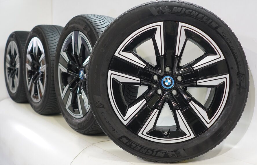 BMW BMW iX3 G08 842 19 inch rims Michelin Runflat Winter Tires Original