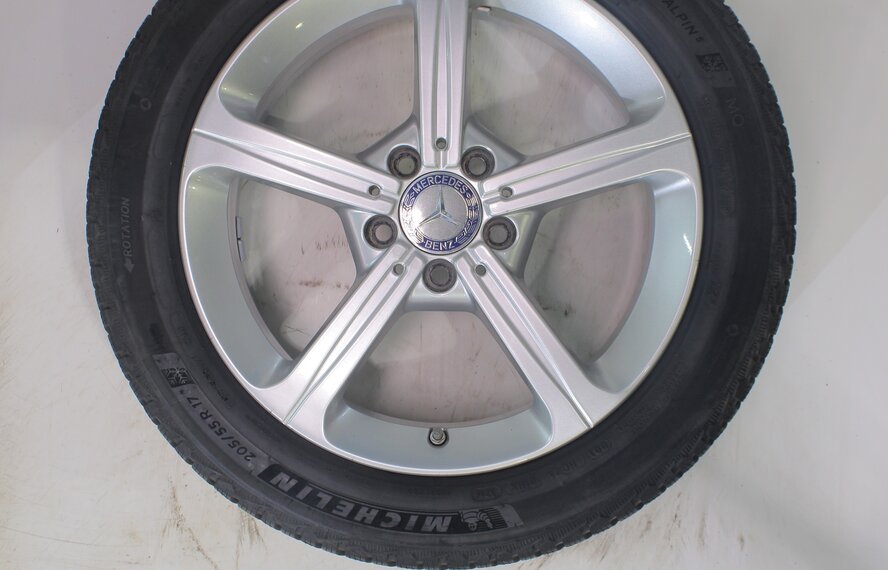 Mercedes Mercedes A B CLA Class W177 C118 W247 17 inch wheels Michelin winter tires Original