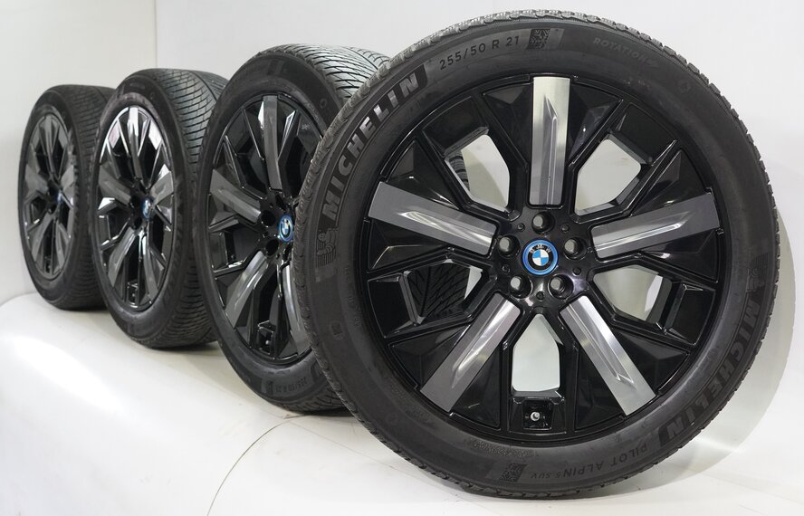 BMW BMW iX i20 1011 21 inch rims Michelin Winter tires Original