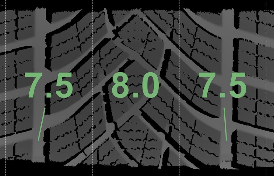 BMW BMW 4 series i4 G26 853 18 inch wheels Goodyear Winter tires Original