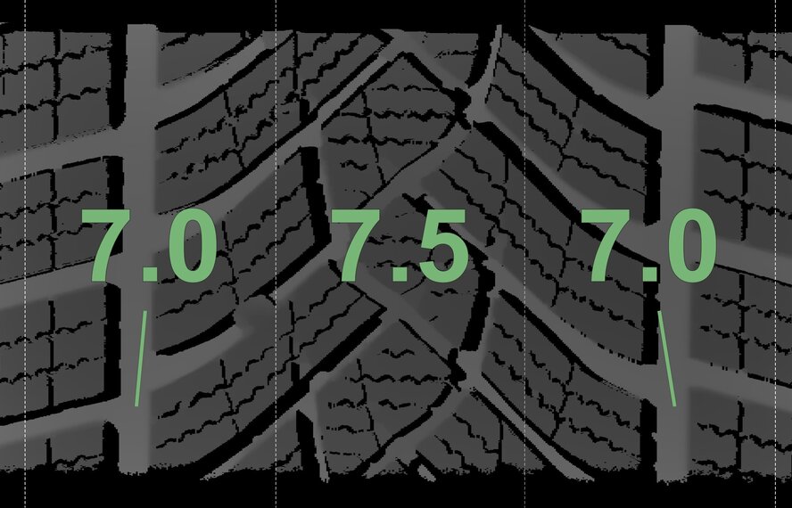 BMW BMW 4 series i4 G26 853 18 inch rims Goodyear Winter tires Original