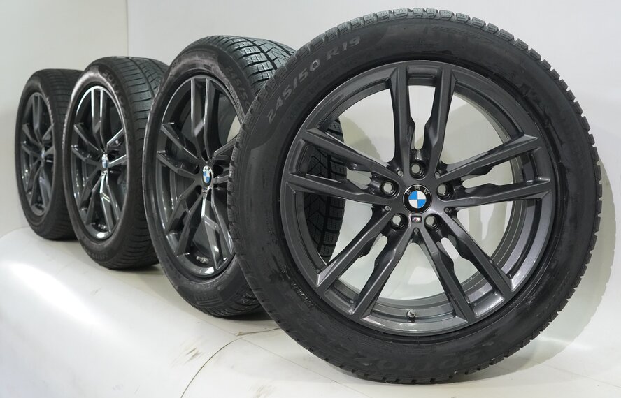 BMW BMW X3 X4 G01 G02 698M 19 inch wheels Pirelli Runflat Winter tires New Original