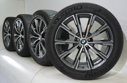 BMW BMW X5 G05 X6 G06 740M 20 inch rims Michelin Runflat Winter tires New Original