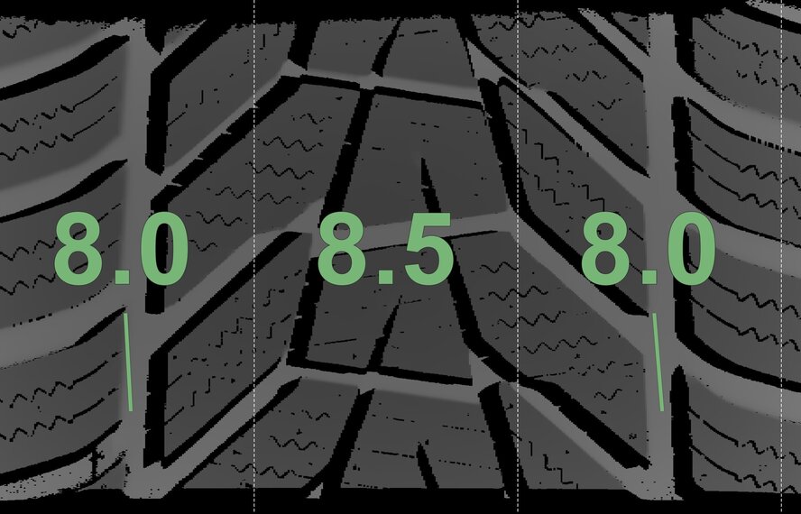 BMW BMW 5 series G30 G31 8 series G14 G15 G16 633 19 inch rims Hankook Winter tires Original