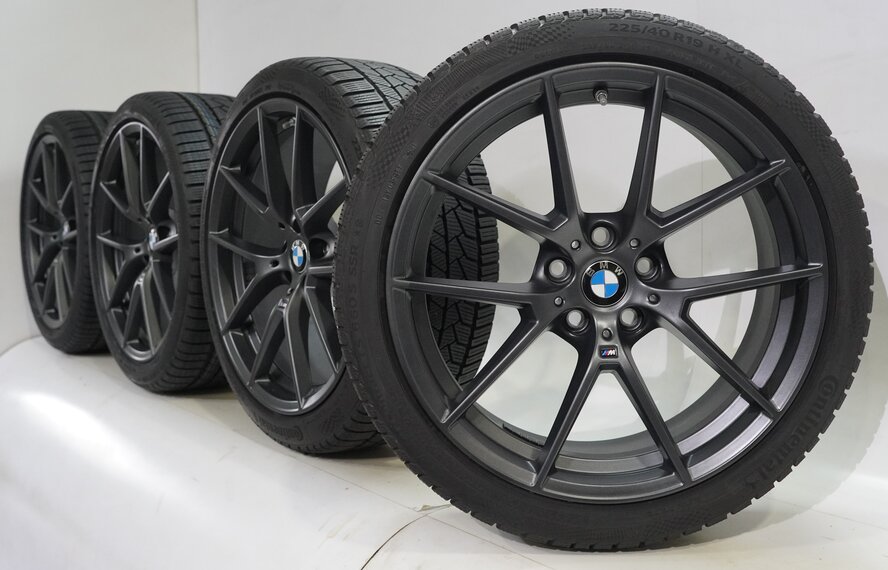 BMW BMW 2 series 3 series 4 series G20 G21 G22 G42 898M 19 inch wheels Continental Runflat winter tires New Original