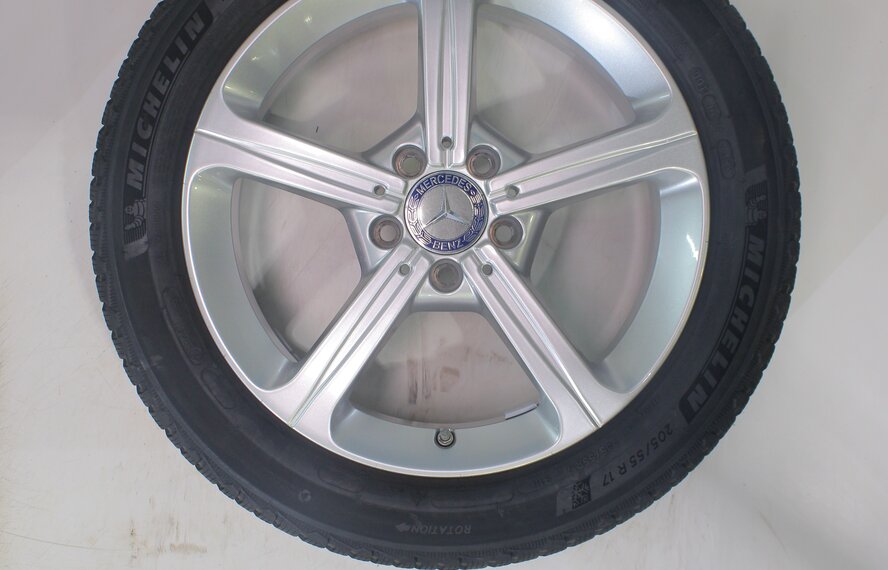Mercedes Mercedes A B CLA Class W177 C118 W247 17 inch rims Michelin winter tires Original
