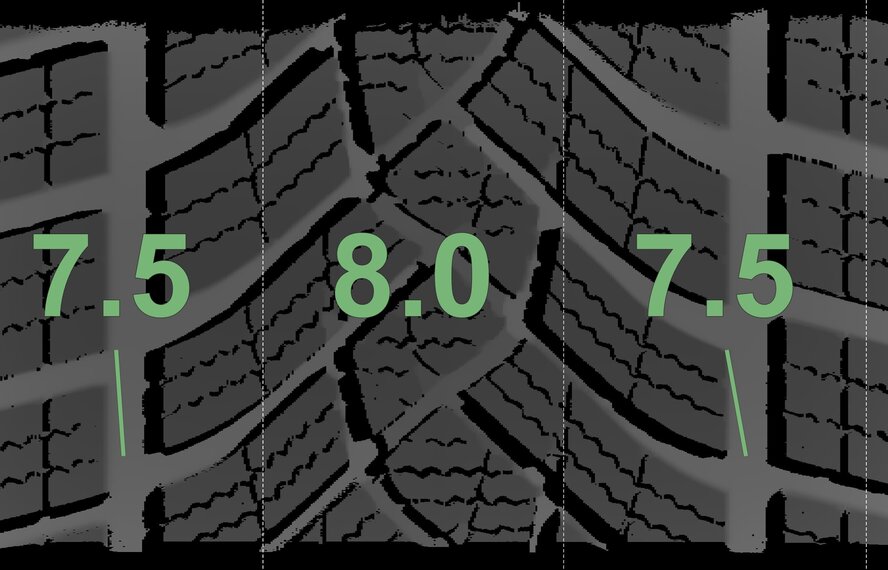 BMW BMW 4 Series i4 G26 858M 18 inch wheels Goodyear Winter Tires Original