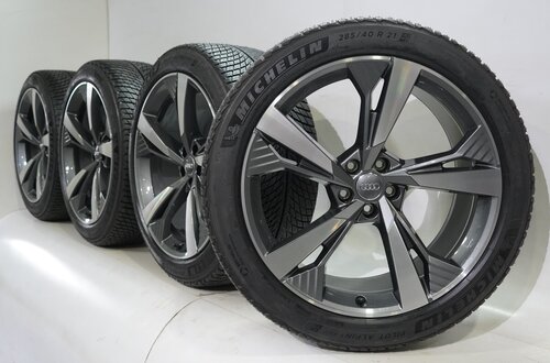 Audi Audi e-tron GE Q8 e-tron 21 inch wheels Michelin winter tires New Original
