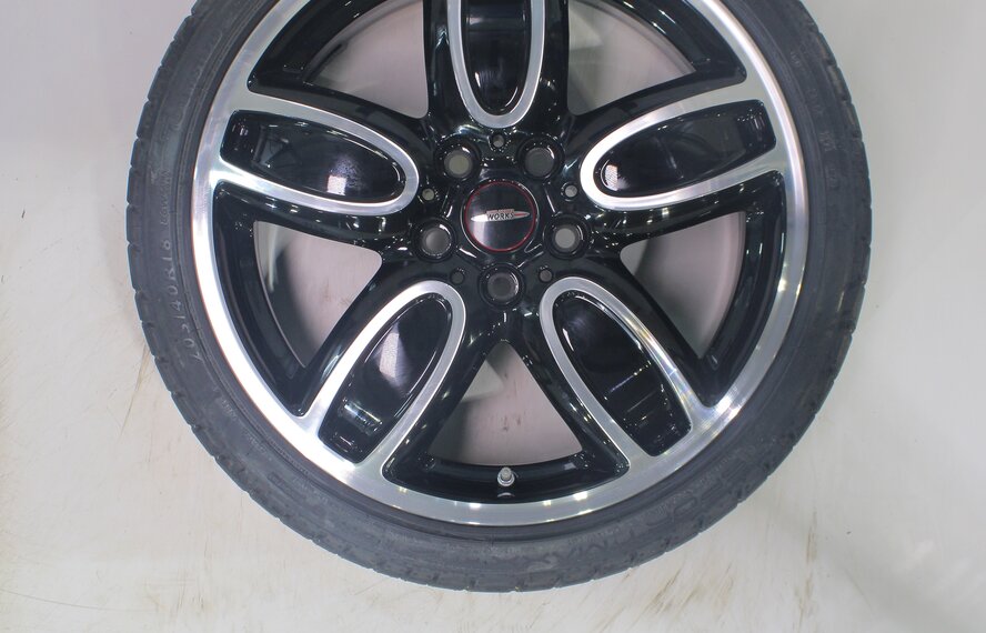 Mini Mini Cooper / S / One / Convertible F55 F56 F57 JCW509 18 inch rims Dunlop Runflat Summer tires New Original