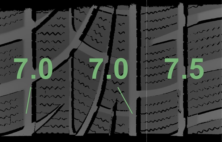 BMW BMW X3 X4 F25 F26 M368 18 inch rims Hankook Runflat Winter Tires Original