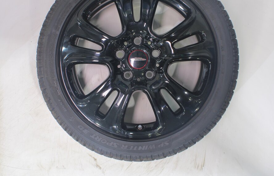 Mini Mini Cooper / S / One / Cabrio F55 F56 F57 JCW510 17 inch wheels Dunlop Runflat Winter tires Original