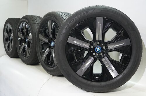 BMW BMW iX i20 1010 21 inch rims Goodyear winter tires Original