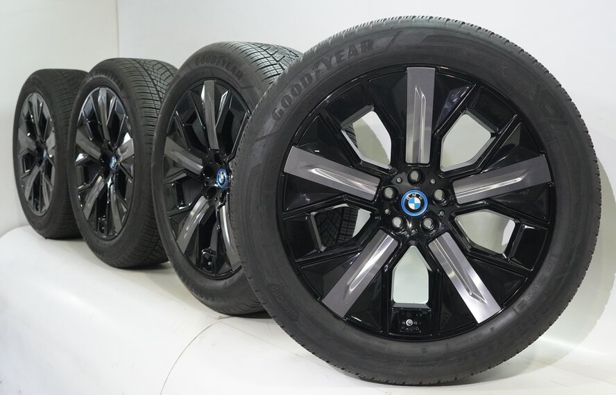 BMW BMW iX i20 1010 21 inch rims Goodyear Winter tires Original