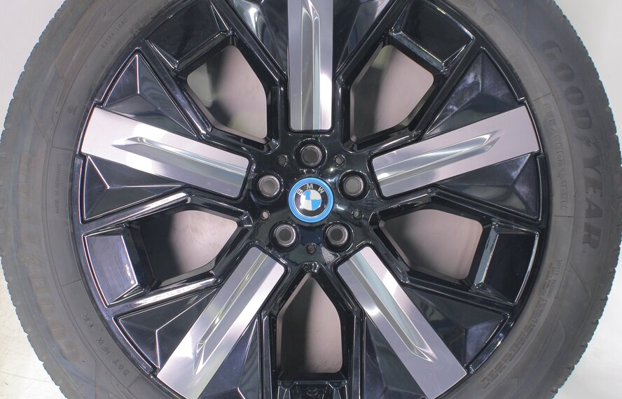 BMW BMW iX i20 1010 21 inch rims Goodyear Winter tires Original
