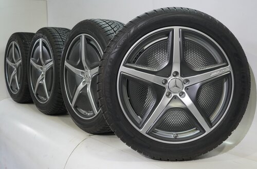 Mercedes Mercedes EQS V297 21 inch rims Goodyear winter tires Original