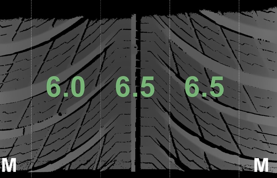 Mini Mini F65 / F66 F67 One / Cooper / Cooper D / Cooper S 960 18 inch wheels Michelin winter tires Original