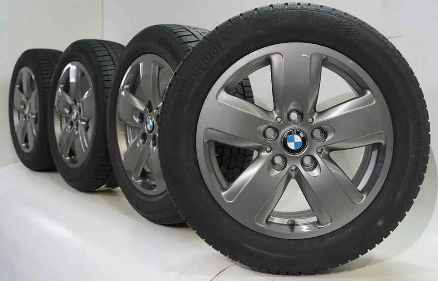 BMW BMW 1 2 series F40 F44 2 series Gran Coupe 517 16 inch rims Continental Runflat winter tires Original