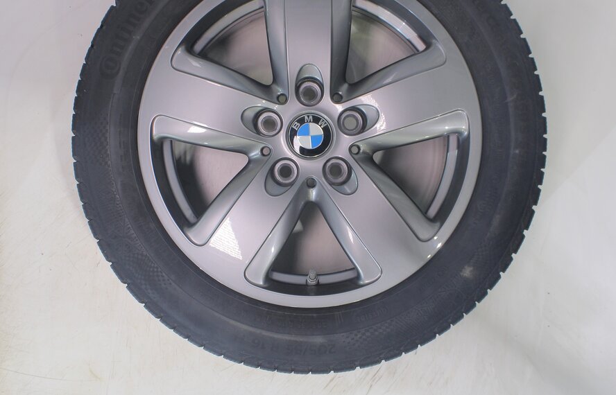 BMW BMW 1 2 series F40 F44 2 series Gran Coupe 517 16 inch rims Continental Runflat winter tires Original
