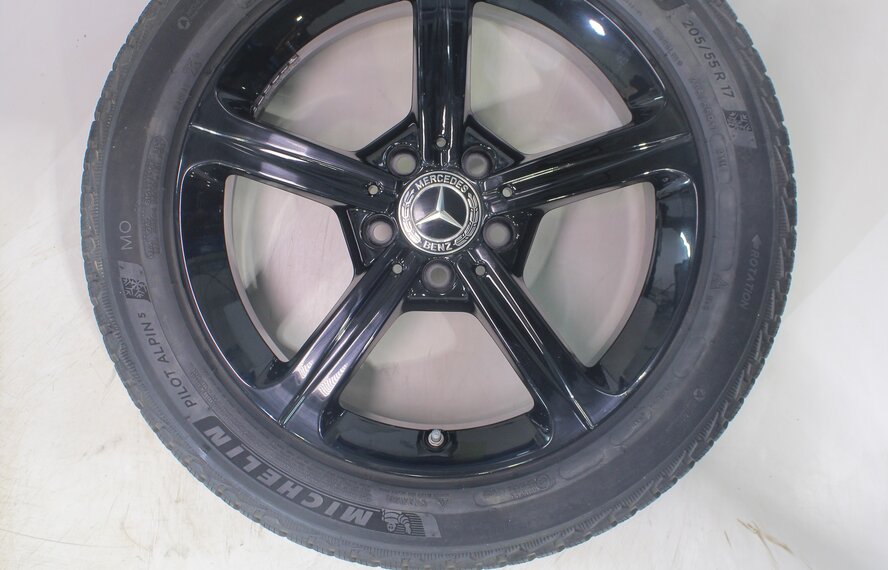 Mercedes Mercedes A B CLA Class W177 C118 W247 17 inch wheels Michelin Winter tires Original