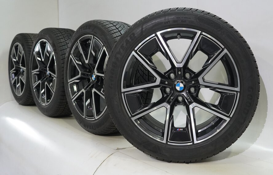 BMW BMW 4 Series i4 G26 858M 18 inch wheels Goodyear Winter Tires Original