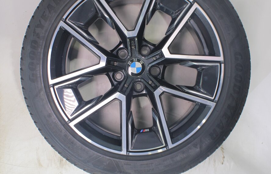 BMW BMW 4 Series i4 G26 858M 18 inch wheels Goodyear Winter Tires Original