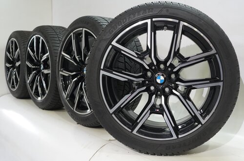 BMW BMW 4 Series i4 G26 859M 19 inch wheels Goodyear Winter tires Original