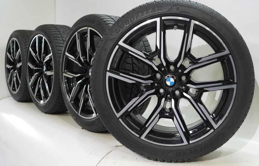 BMW BMW 4 Series i4 G26 859M 19 inch wheels Goodyear Winter Tires Original