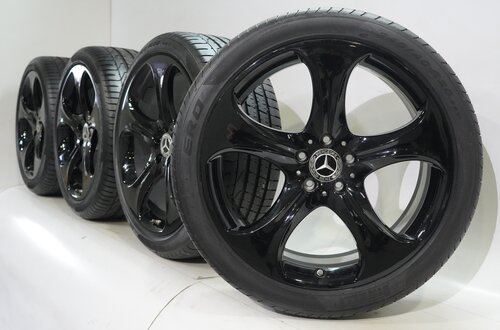 Mercedes Mercedes S-Class W222 20 inch rims Pirelli Runflat Summer tires Original