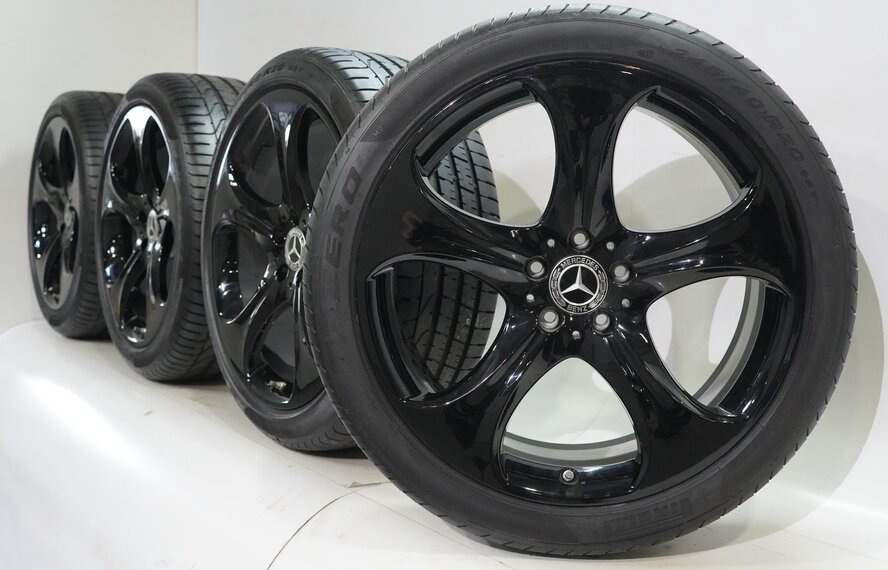 Mercedes Mercedes S-Class W222 20 inch wheels Pirelli Runflat Summer tires Original